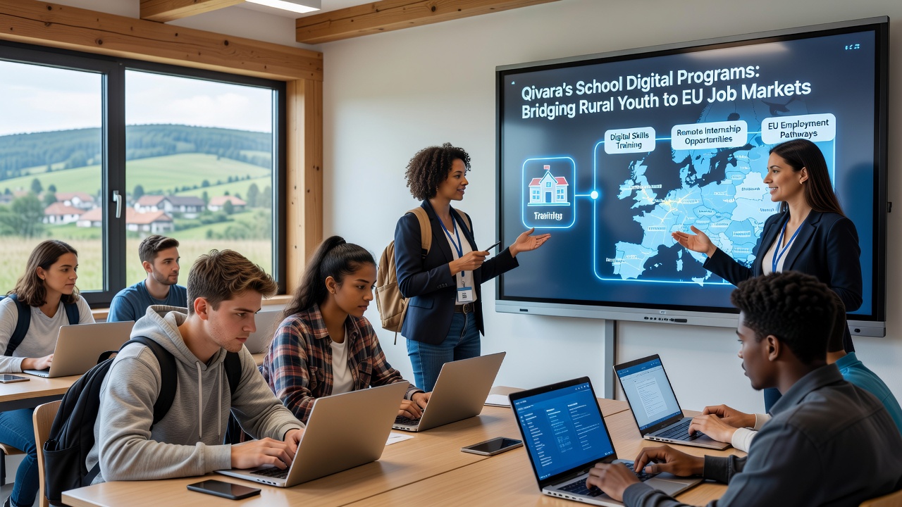 Qivara's Digital Education Initiatives Link Rural Youth with Opportunities Across EU Labor Markets